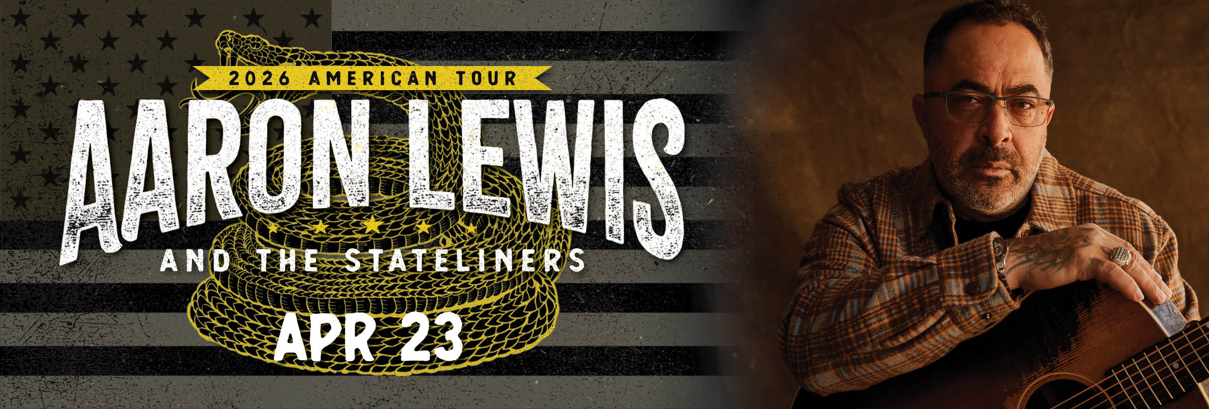 Aaron Lewis and the Stateliners at the Cove April 23, 2026